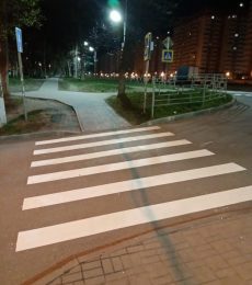 Разметка в жилых районах